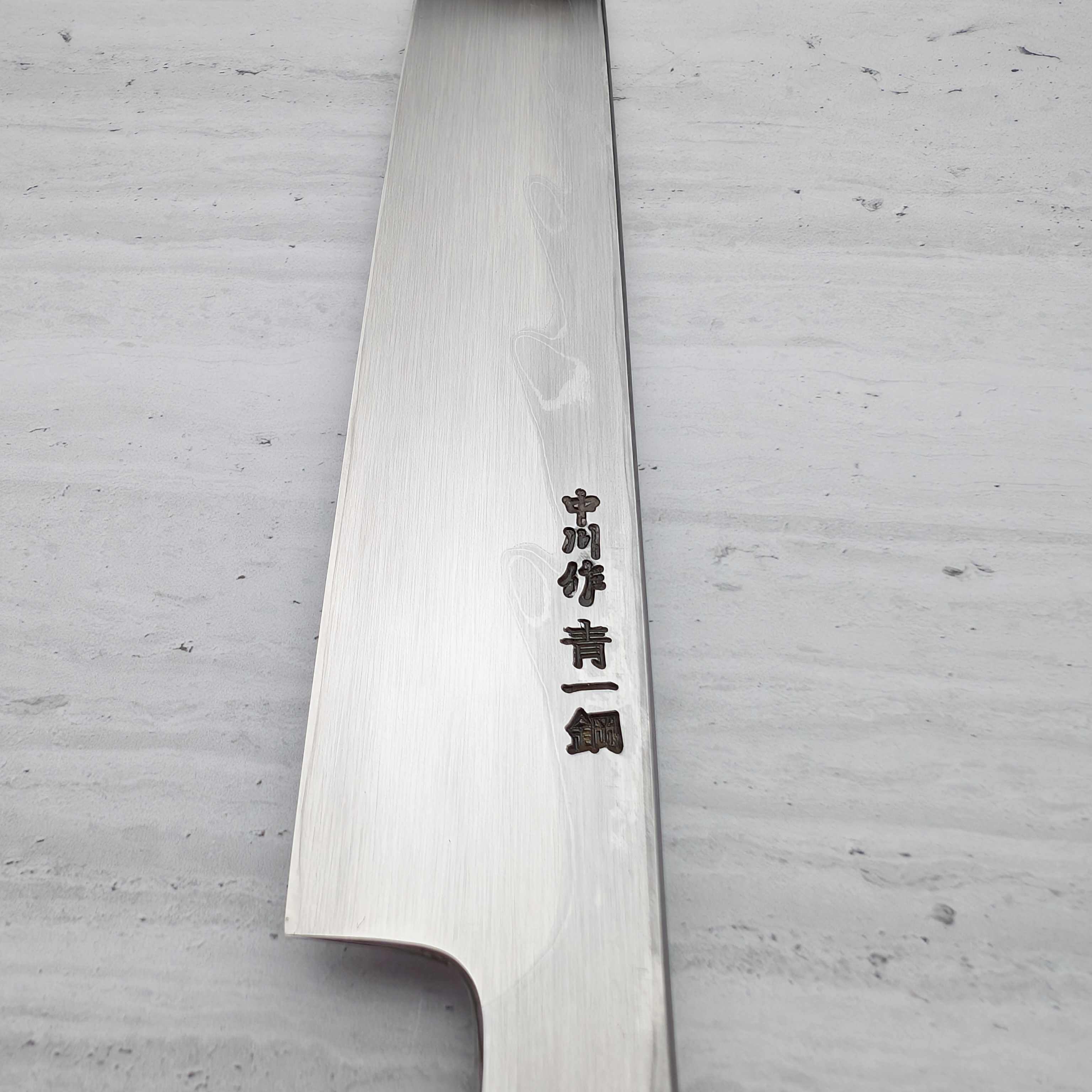 Hatsukokoro by Nakagawa - Blue 1 Damascus 270mm Yanagiba