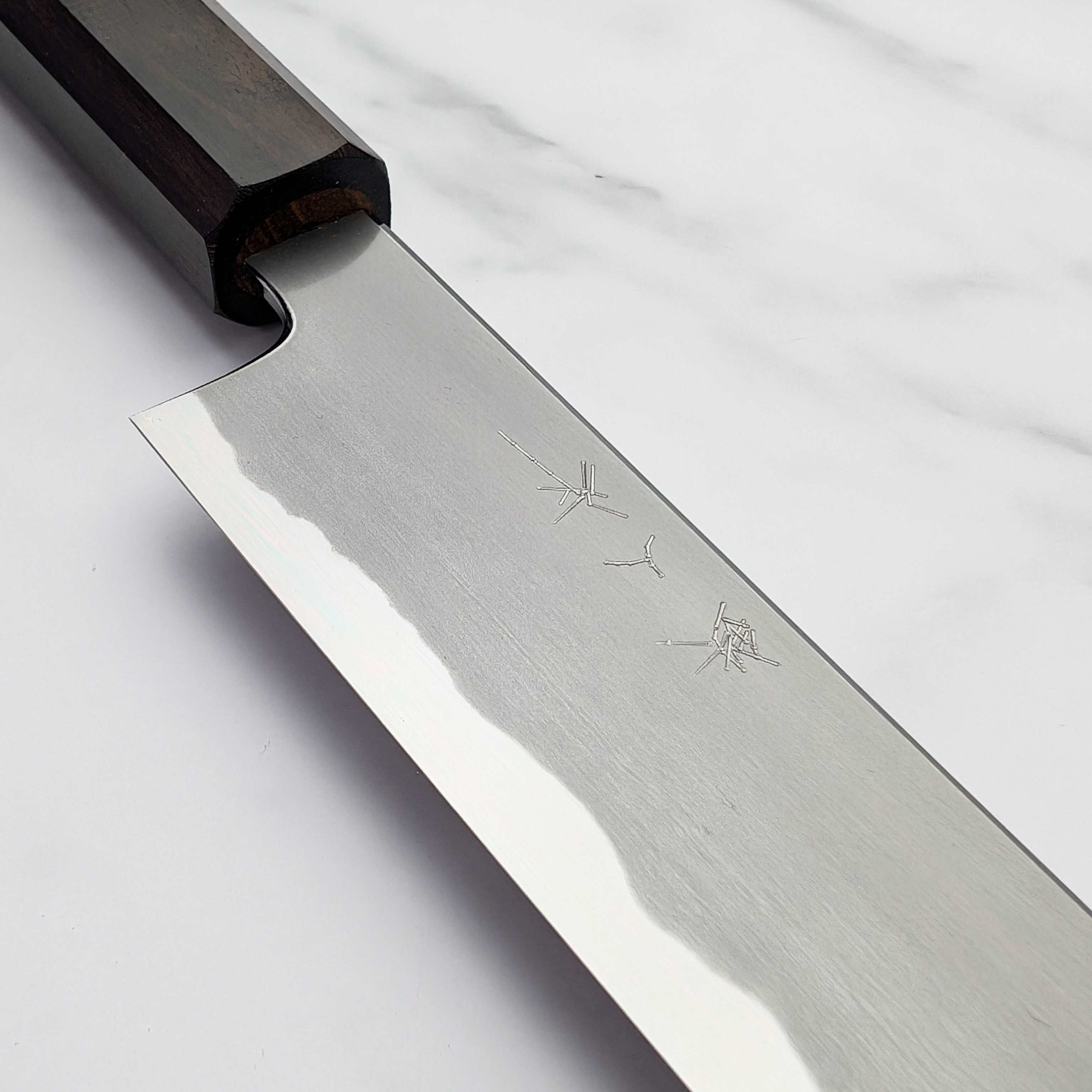 Tetsujin - Blue 2 Kasumi Kiritsuke Tip 240mm Sujihiki