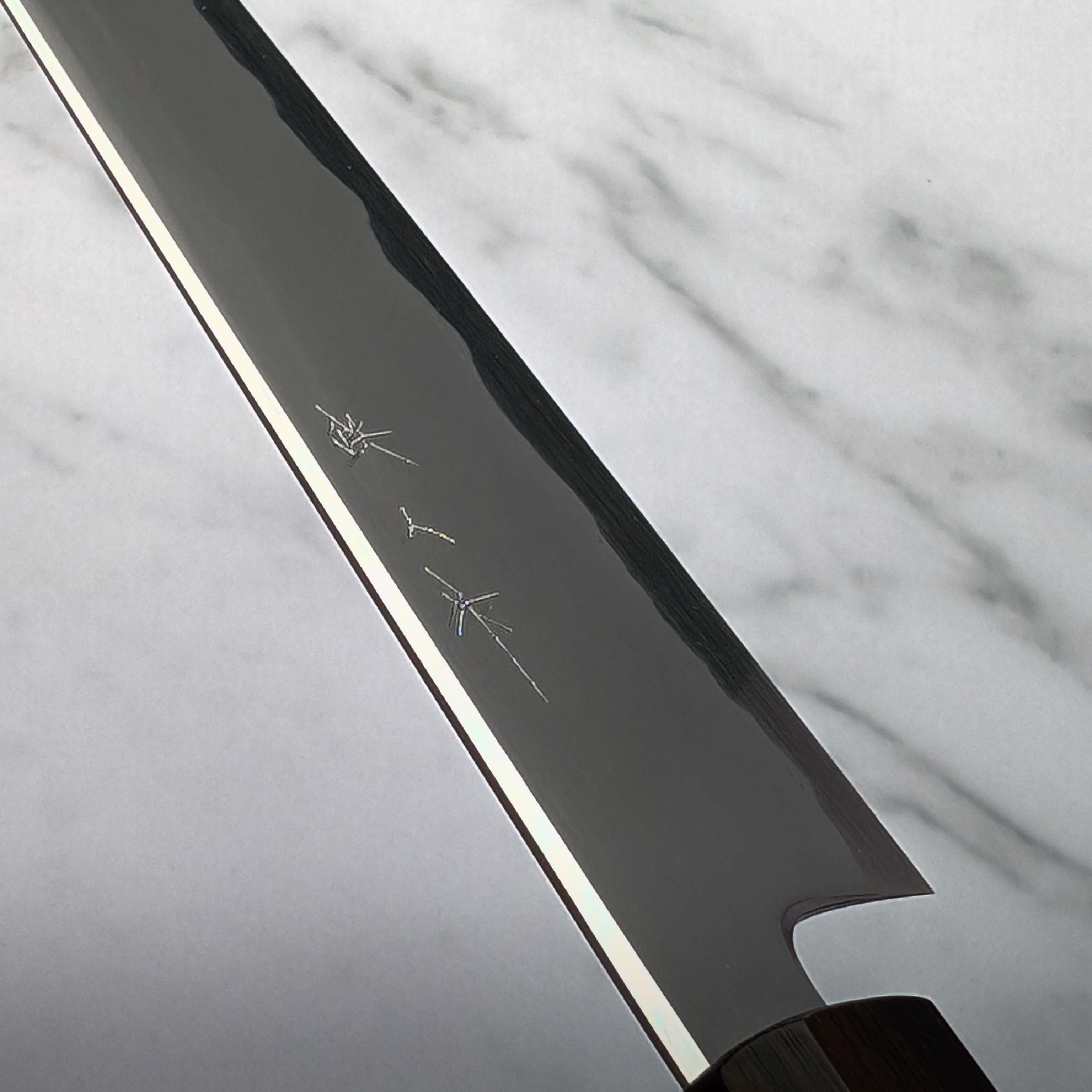 Tetsujin - Blue 2 Kasumi Kiritsuke Tip 240mm Sujihiki