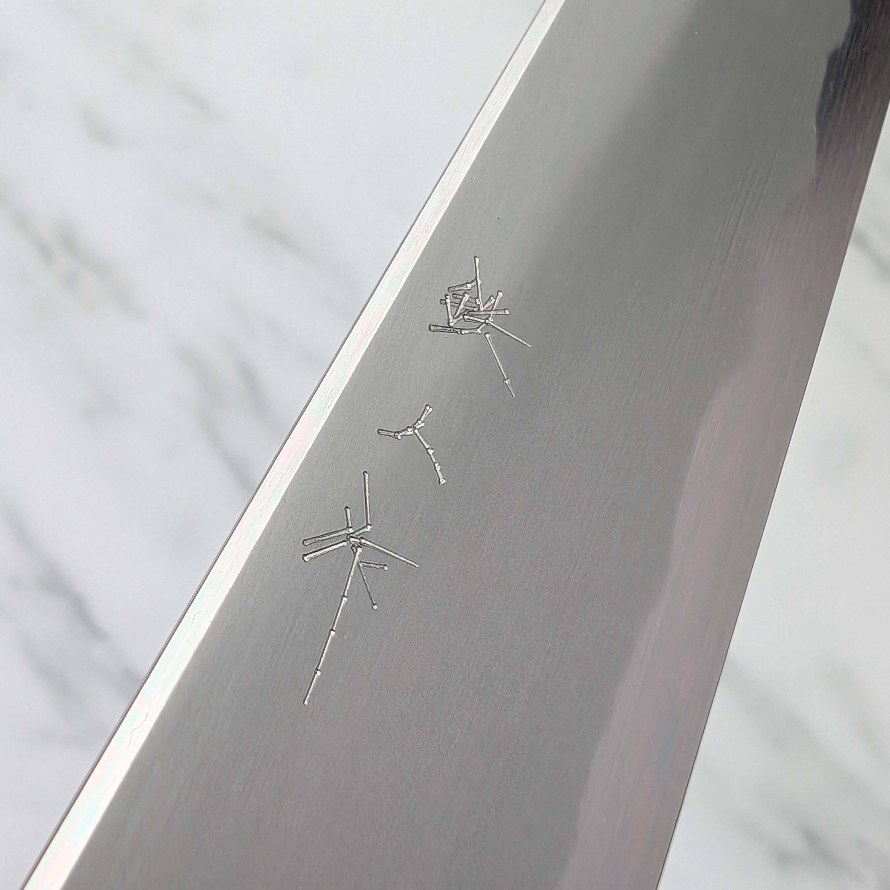 Tetsujin - Blue 2 Kasumi Kiritsuke Tip 240mm Sujihiki