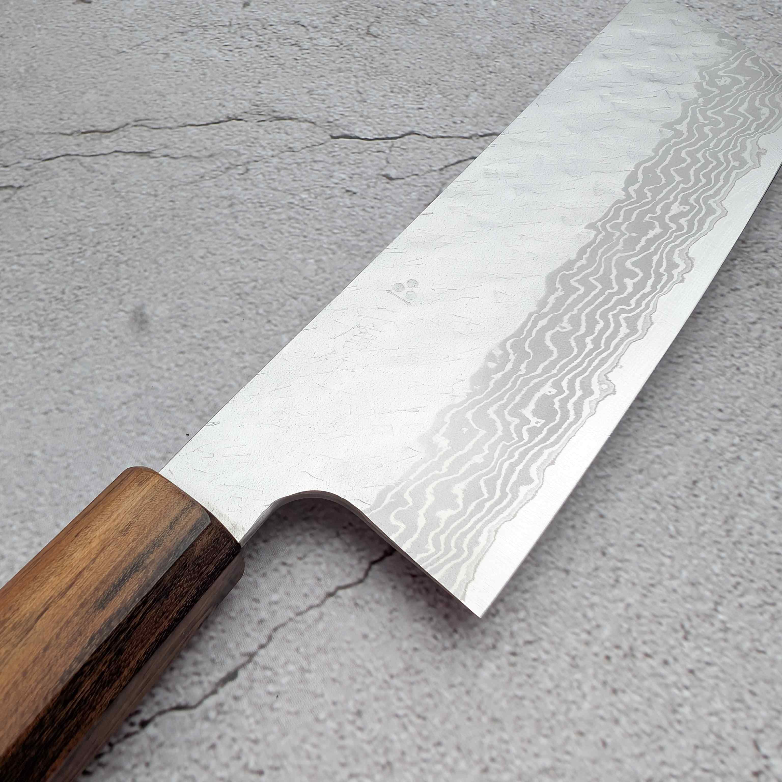 Nigara - VG10 Damascus Tsuchime 165mm Nakiri