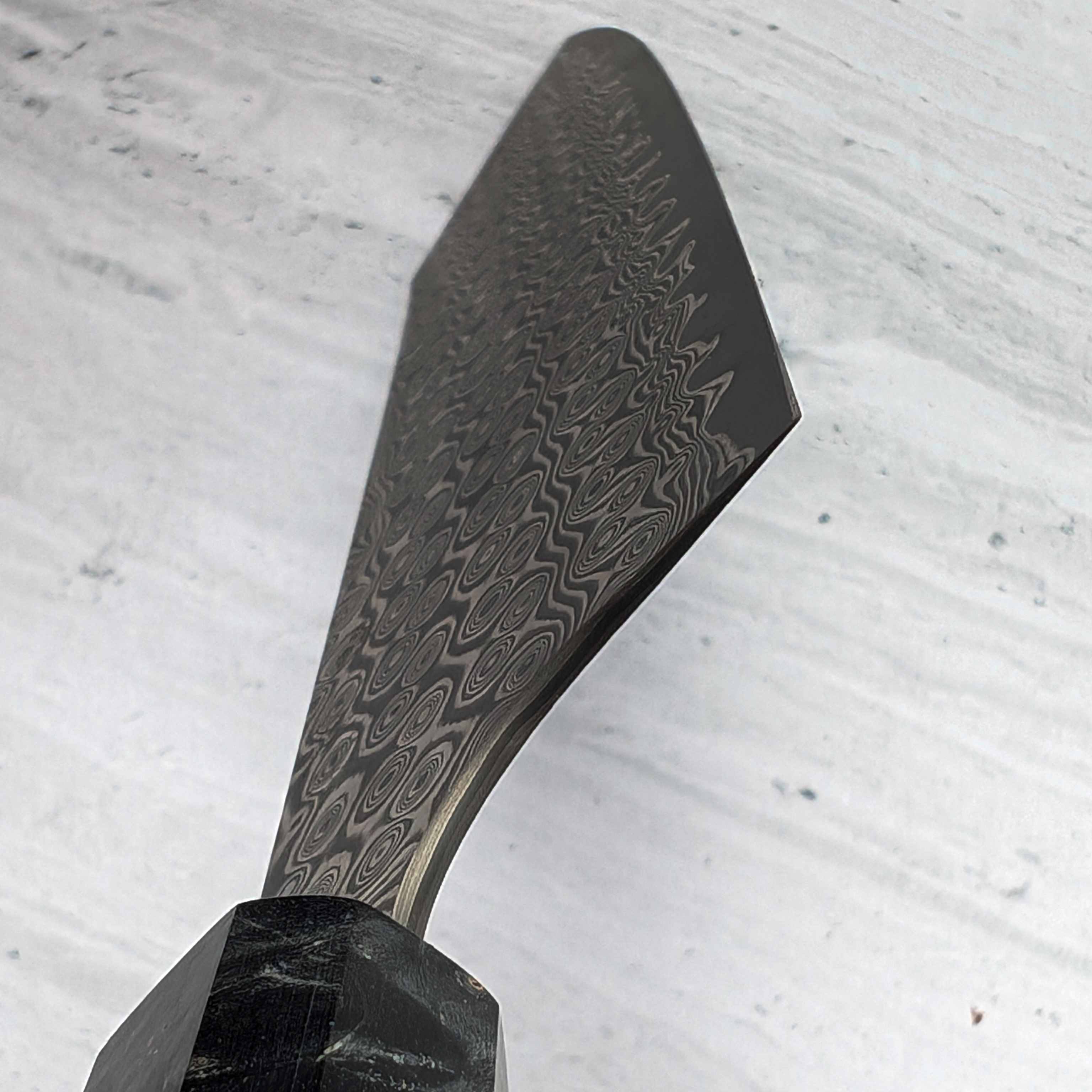 Nigara - Anmon SG2 Raindrop Damascus Kiritsuke-Tip 240mm Gyuto