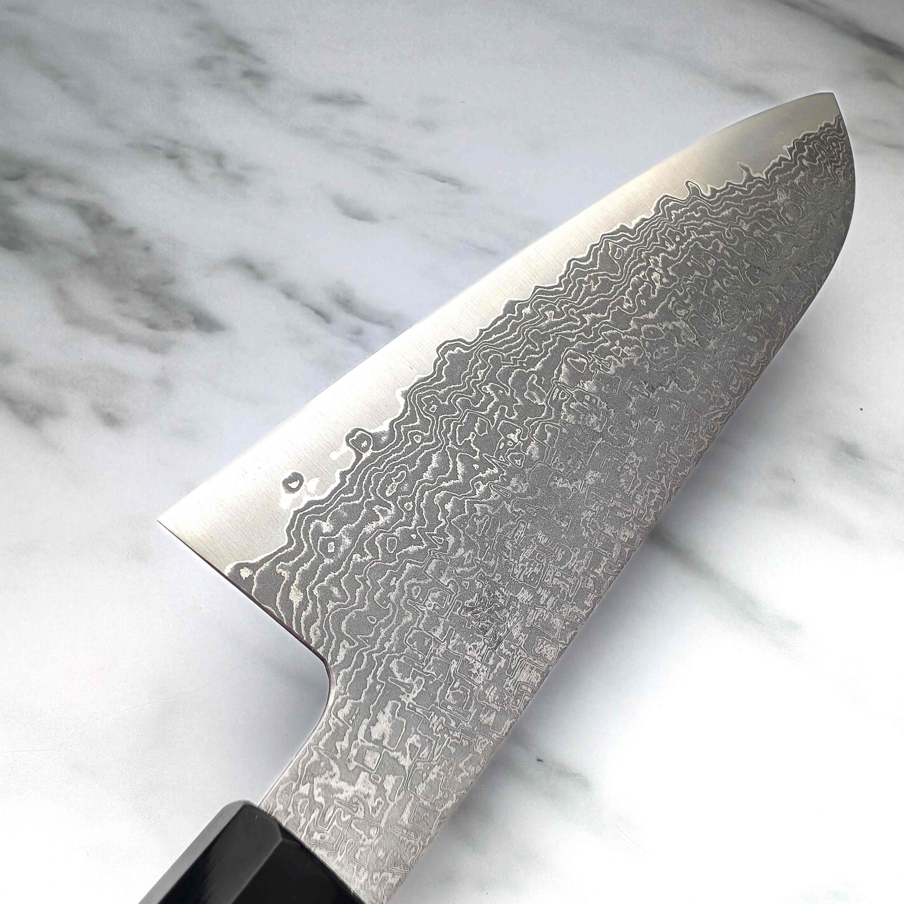 Shigeki Tanaka - SG2/R2 Damascus 165mm Santoku