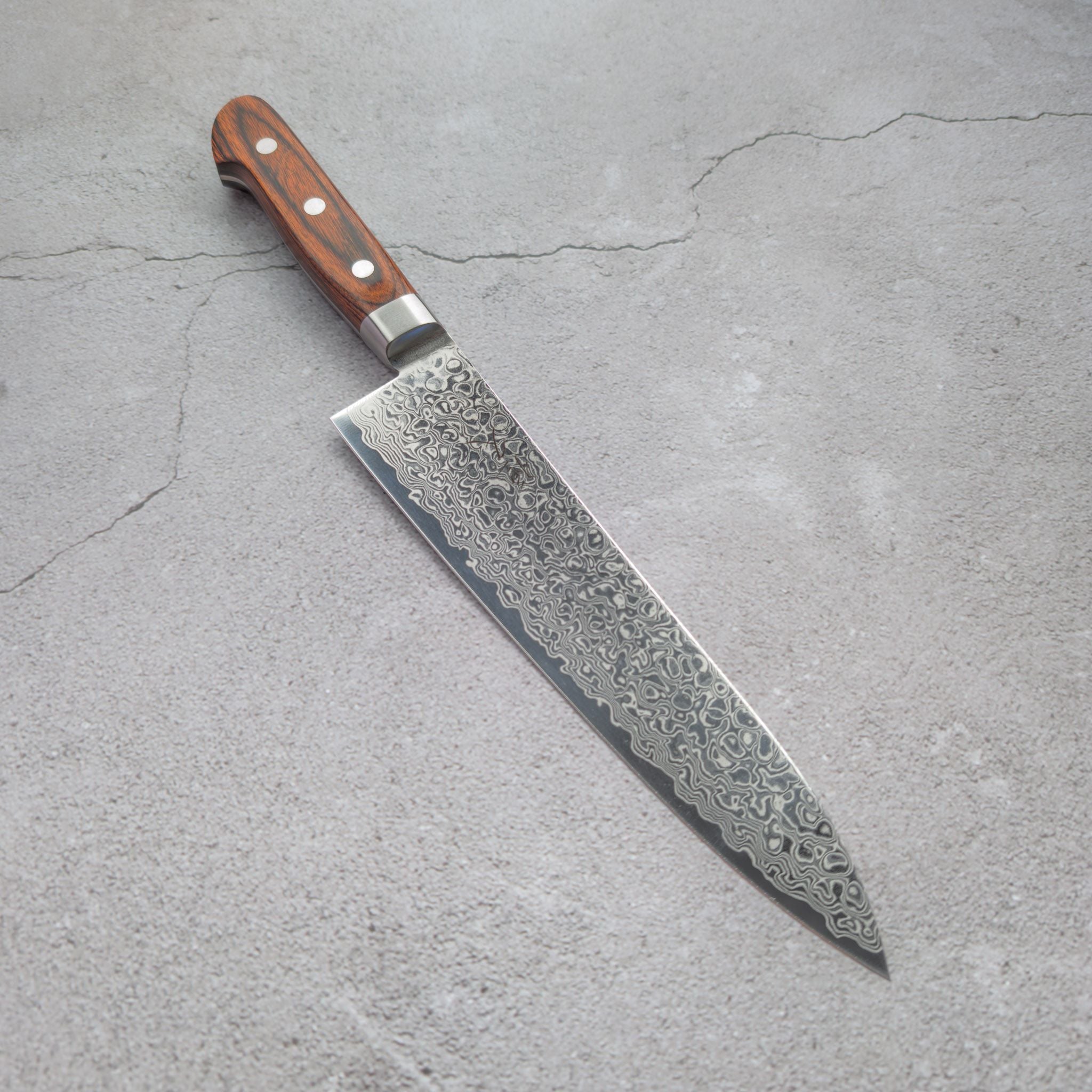 Tsunehisa - ZA18 Damascus 210mm Gyuto