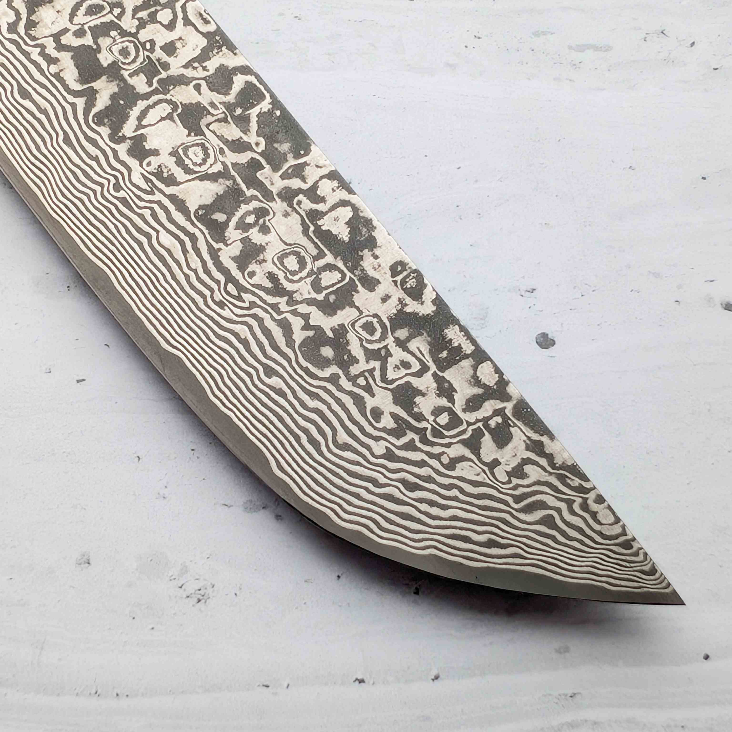 Takeshi Saji - SG2/R2 Black Damascus Sakimaru 240mm Sujihiki