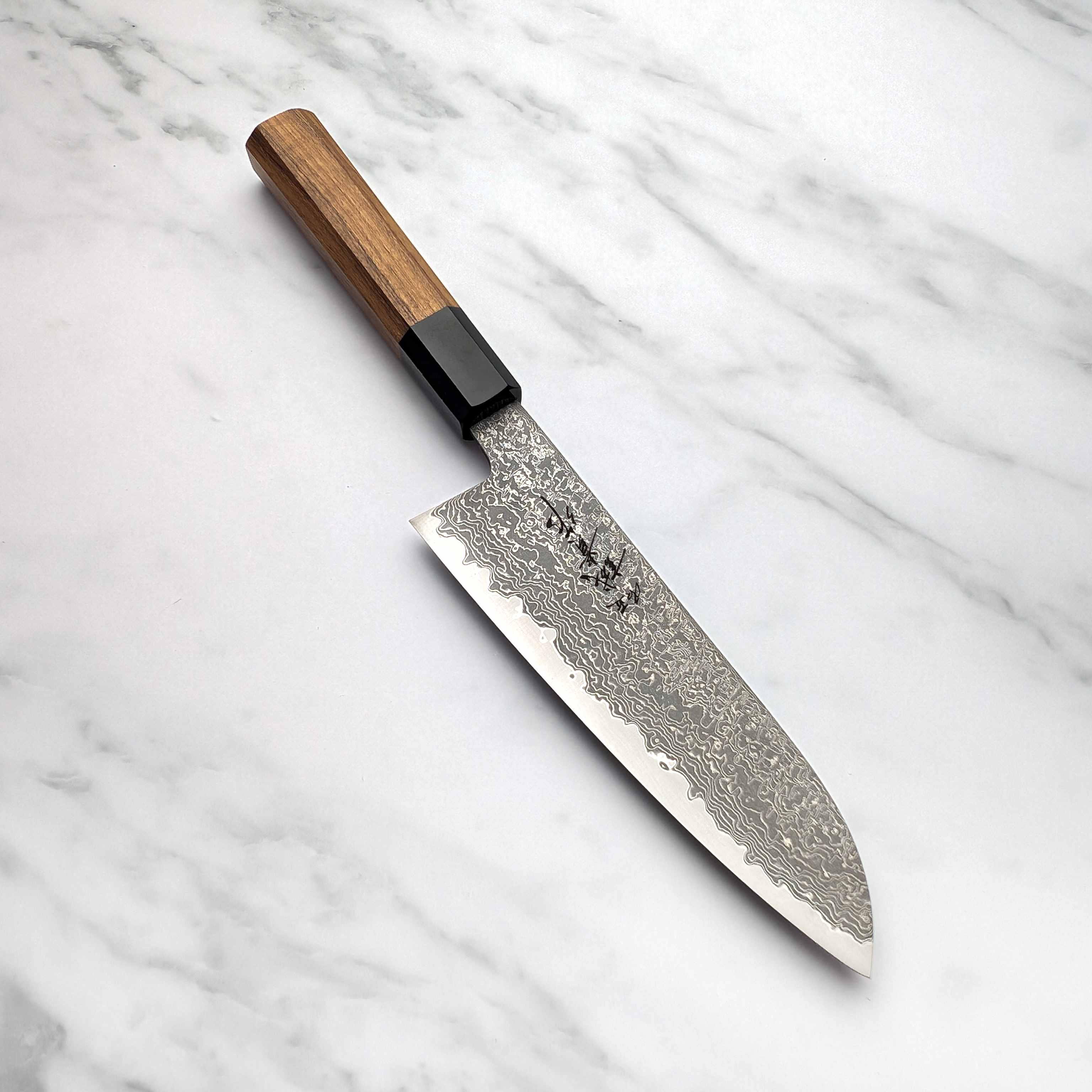 Shigeki Tanaka - SG2/R2 Damascus 165mm Santoku