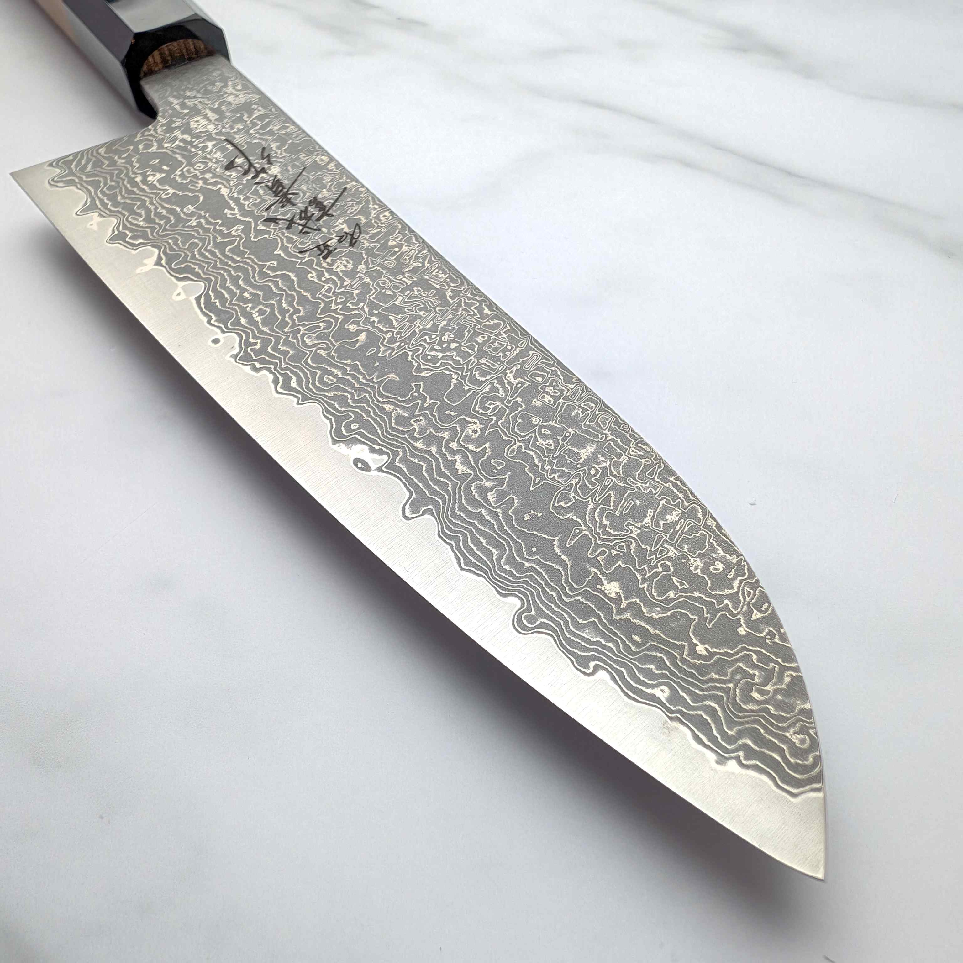 Shigeki Tanaka - SG2/R2 Damascus 165mm Santoku