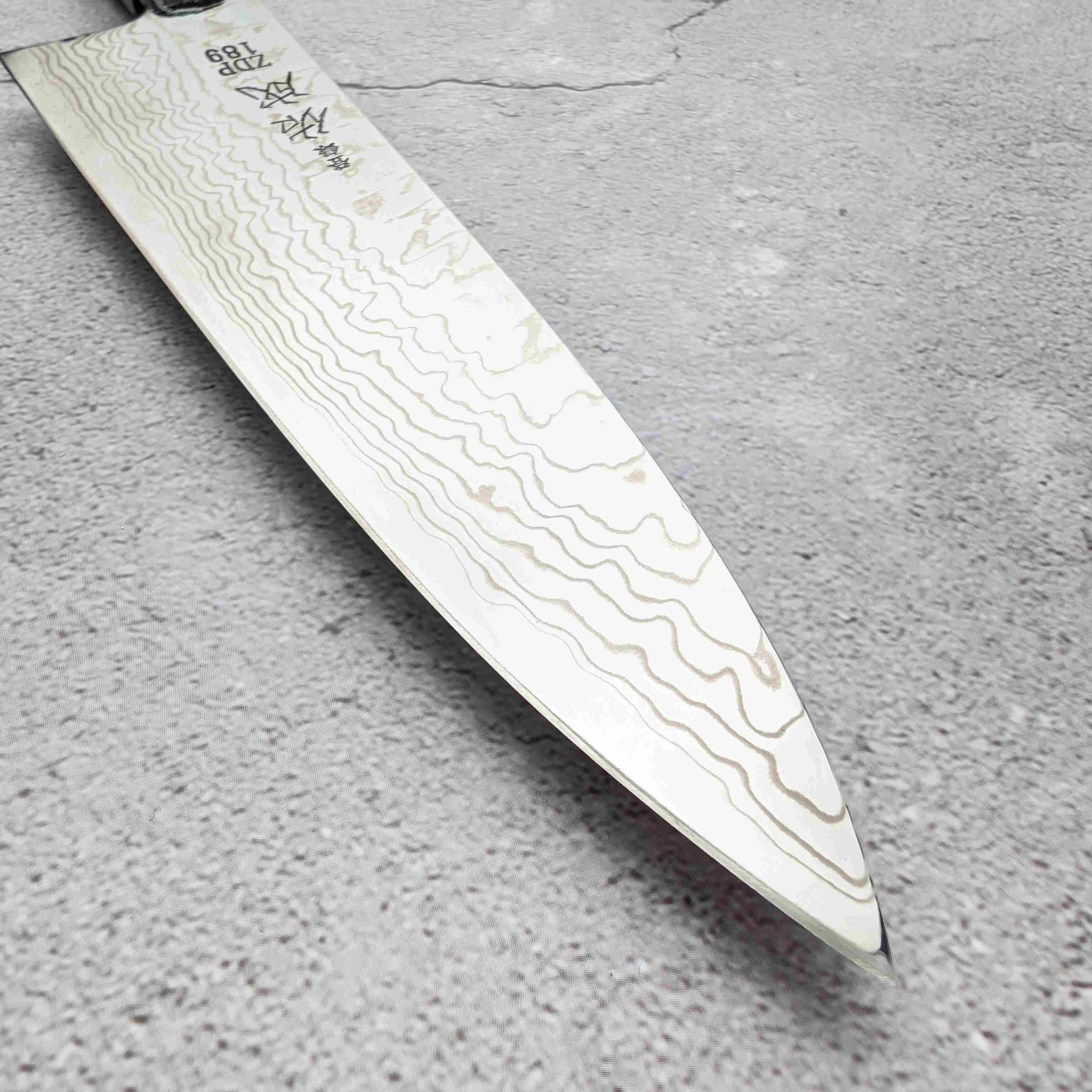 Sukenari - ZDP189 Damascus 210mm Gyuto