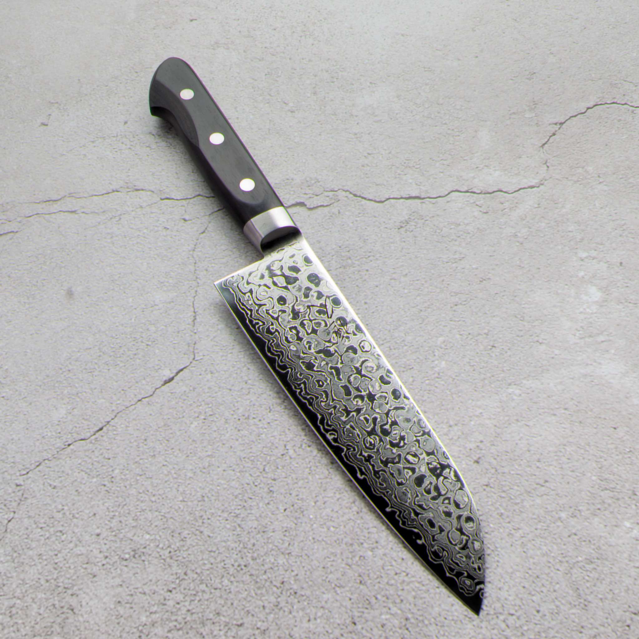 Tsunehisa - Aus10 Damascus 170mm Santoku